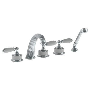 Watermark - Venetian Deck Mounted 5 Hole Bath Set
