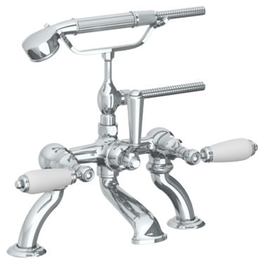 Watermark - Venetian Deck Mounted Exposed Bath Set with Hand Shower