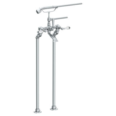 Watermark - Venetian Floor Standing Bath Set with Hand Shower