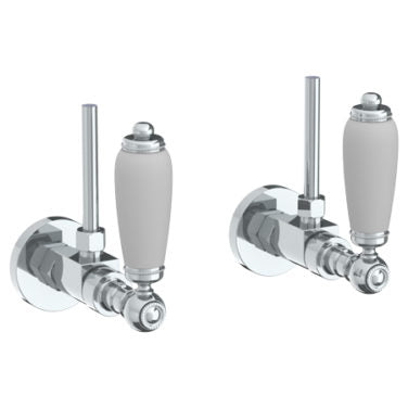 Watermark - Venetian Lavatory Angle Stop Kit -1/2 Inch Compression x 3/8 Inch OD Compression
