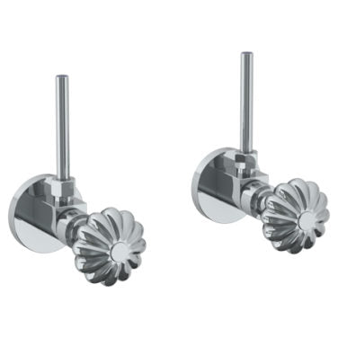 Watermark - Venetian Lavatory Angle Stop Kit -1/2 Inch IPS x 3/8 Inch OD Compression