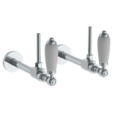 Watermark - Venetian Lavatory Angle Stop Kit -1/2 Inch Sweat x 3/8 Inch OD Compression