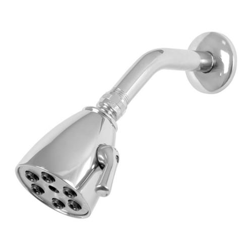 Sigma - 6 Plunger Deluxe Showerhead W/8 Inch Arm & Std Flange