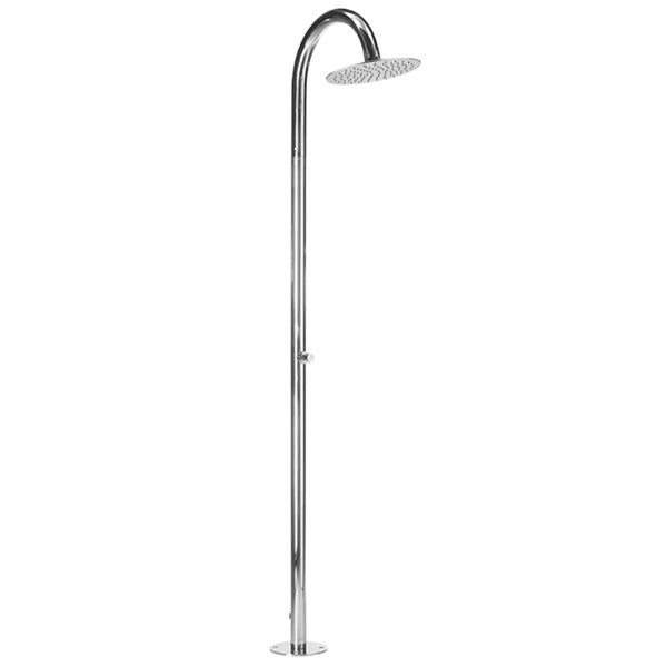 Jaclo - Aqua Outdoor Shower Column- Floor Install