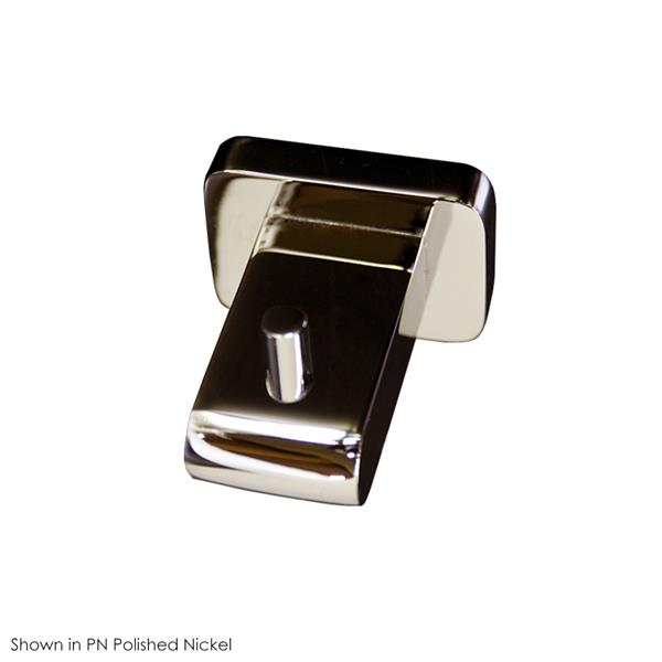 Lacava - Eleganza Wall Mount Robe Hook Made Of Chrome Plated Brass W: 2 1/8 Inch, D 2 5/8 Inch, H: 1 3/8 Inch