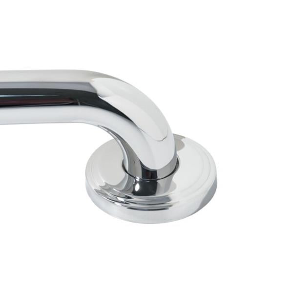 Sigma - 12 Inch Grab Bar With Decorative Step Flange