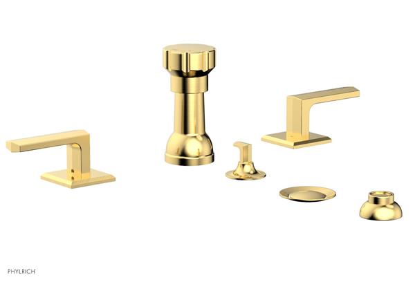 Phylrich - Diama Four Hole Bidet Set Diama - Lever Handle