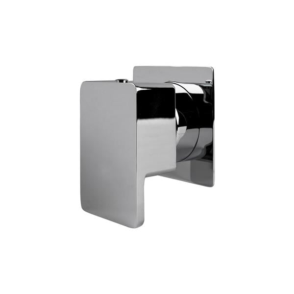 Lacava - Eleganza Trim Only - 2-Way Diverter Valve Gpm 10 (43.5 Psi) With Square Back Plate And Lever Handle