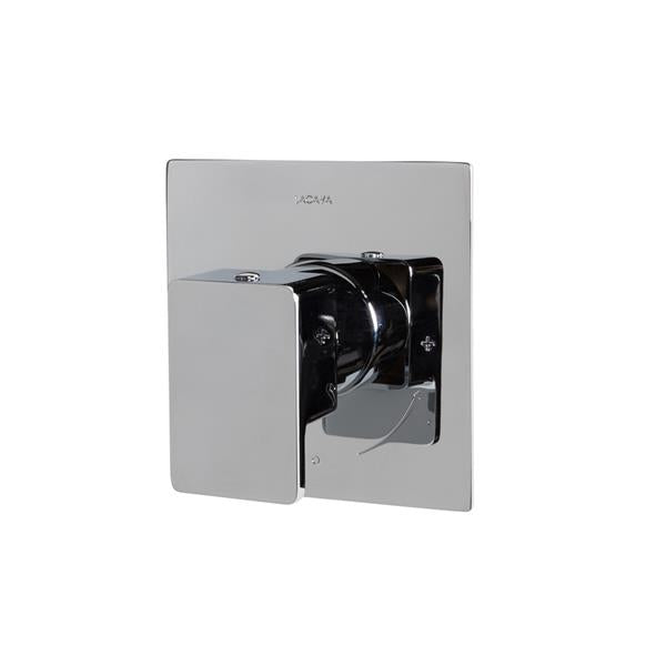 Lacava - Eleganza Eleganza Trim - Built-In Progressive Pressure Balancing Mixer With A Lever Handle And Squared Backplate