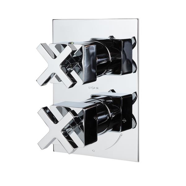 Lacava - Eleganza Eleganza Trim - Built-In Progressive Pressure Balancing Mixer With Volume Control