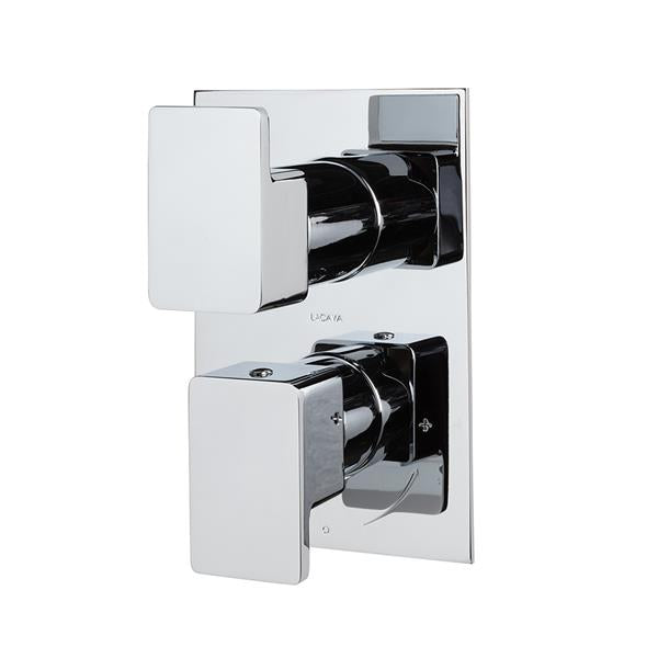 Lacava - Eleganza Trim, Sharing, Built-In Progressive Pressure Balancing Mixer With 3- Way Diverter