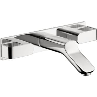 Hansgrohe - Axor Urquiola Wall-Mounted Widespread Faucet Trim with Base Plate, 1.2 GPM