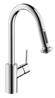 Hansgrohe - Talis S2 Prep Kitchen Faucet, 2-Spray Pull-Down, 1.75 GPM