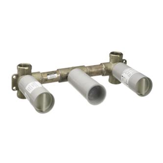 Hansgrohe - Axor Rough, Wall-Mounted Widespread Faucet