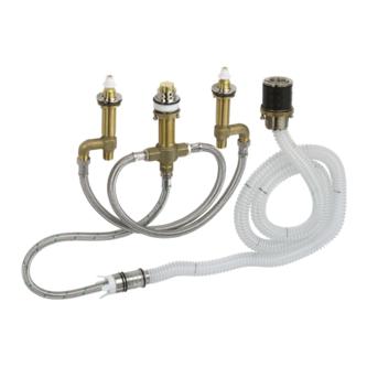 Hansgrohe - Axor Rough, 4-Hole Roman Tub Set