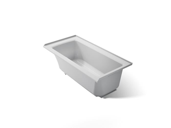 Kohler - Archer Bask 60 X 30 Inch 3Alcove Bath With Bask Heated Surface, Right Drain
