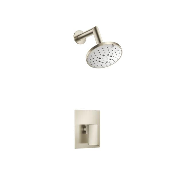 Flusso - Single Output Shower Set With ABS Shower Head & Arm