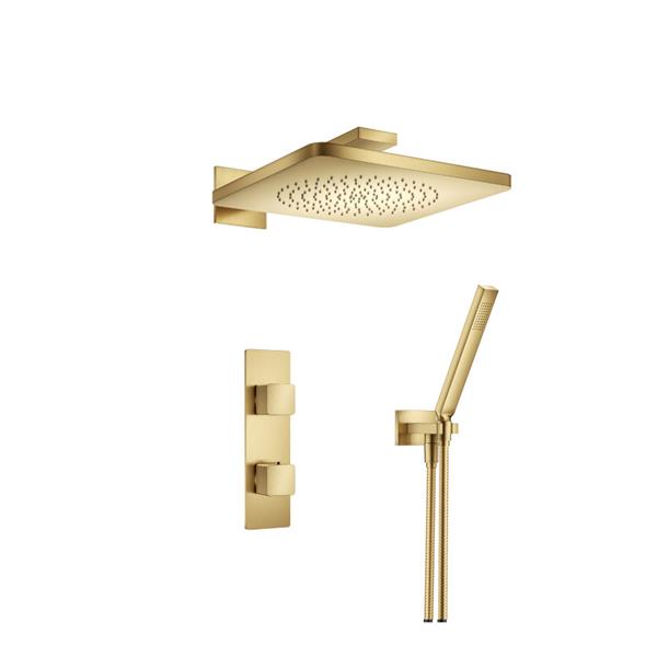 Flusso - Two Output Shower Set With Shower Head And Hand Held