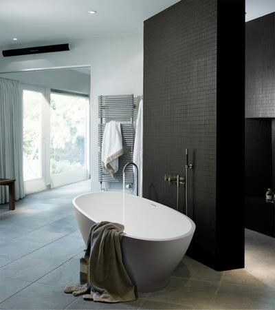 MTI - Alissa 196 Sculpturestone Freestanding/Undermount Bathtub (71.5X37)