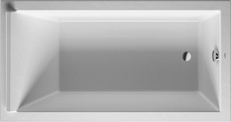 Duravit - Starck 66 7/8" x 35 3/8" Rectangular Drop In Bathtub in White Acrylic