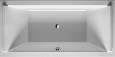 Duravit - Starck 70 7/8" x 35 3/8" Rectangular Drop In Bathtub in White Acrylic