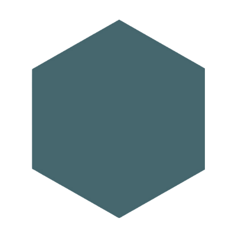 Roca Tile - Block Hexagon 5 x 6 Inch Tile