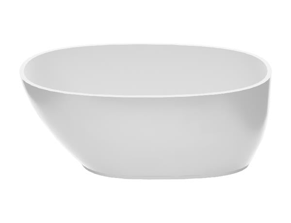 MTI - Lydia Sculpturestone Freestanding/Undermount Bathtub With Base(56.25X32)