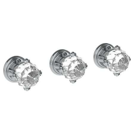 Watermark - La Fleur Wall Mounted 3-Valve Shower Trim
