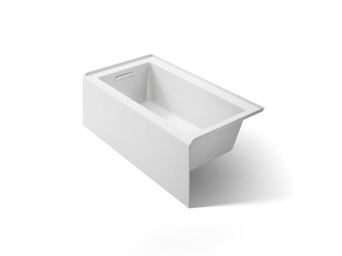 Kohler - Underscore 60 X 32 Inch Alcove Bath With Integral Apron, Integral Flange, And Left-Hand Drain