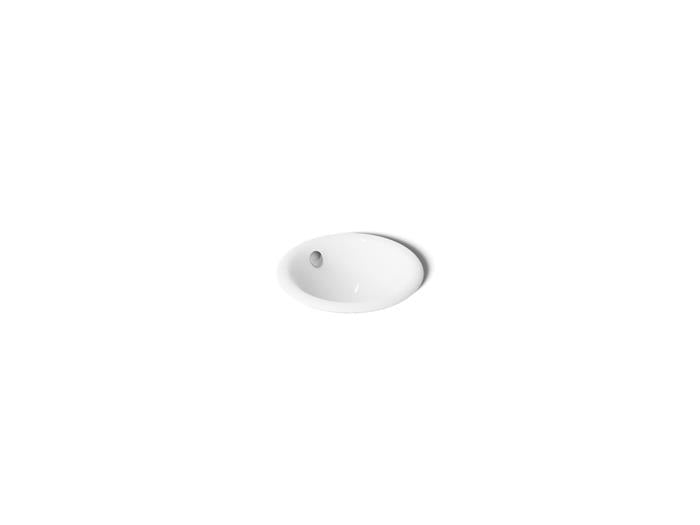 Kohler - Iron Plains 12 Inch Round Drop-In/Undermount/Vessel Bathroom Sink With Overflow