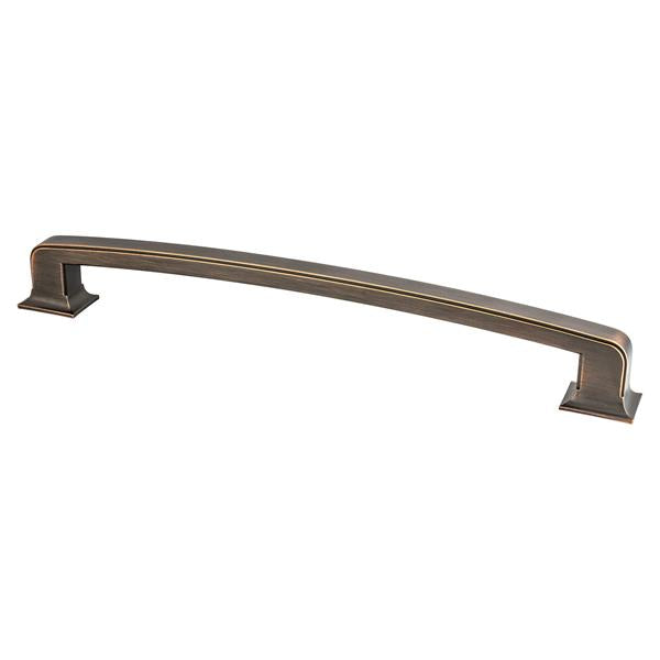 Berenson - Hearthstone 12 inch CC Verona Bronze Appliance Pull