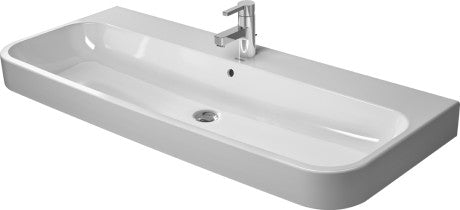 Duravit - Happy D.2 47 1/4" Rectangular Wall Mounted Sink in White