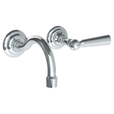Watermark - Paris Wall Mounted 2 Hole Lavatory Set with 6 1/2 Inch CTC Spout