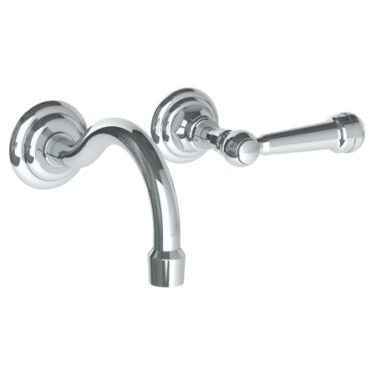Watermark - Paris Wall Mounted 2 Hole Lavatory Set with 6 1/2 Inch CTC Spout