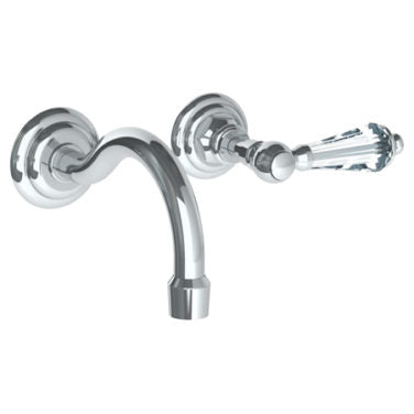 Watermark - Paris Wall Mounted 2 Hole Lavatory Set with 6 1/2 Inch CTC Spout