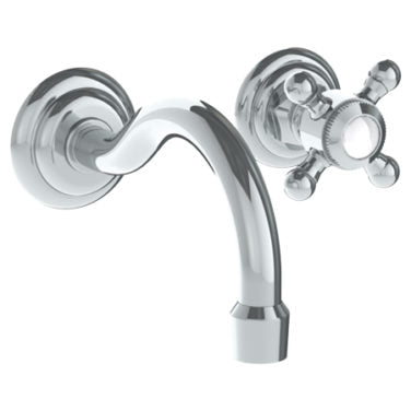 Watermark - Paris Wall Mounted 2 Hole Lavatory Set with 6 1/2 Inch CTC Spout