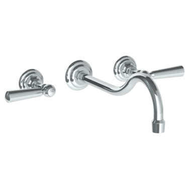 Watermark - Paris Wall Mounted 3 Hole Lavatory Set with 10 5/8 Inch CTC Spout