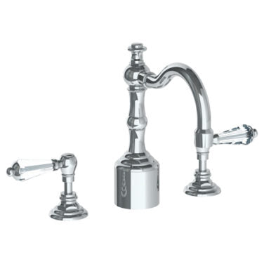 Watermark - Paris Deck Mounted 3 Hole Extended Lavatory Set