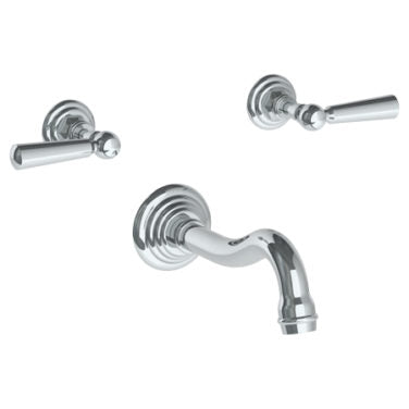 Watermark - Paris Wall Mounted 3 Hole Bath Set