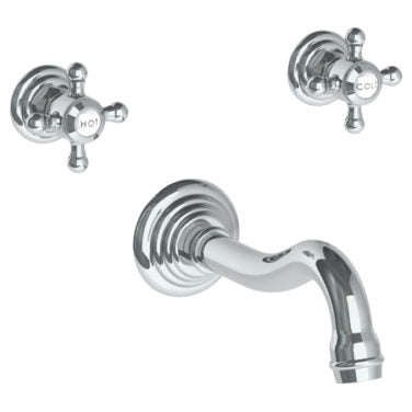 Watermark - Paris Wall Mounted 3 Hole Bath Set
