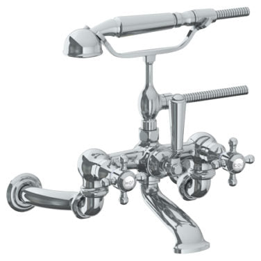 Watermark - Paris Wall Mounted Exposed Bath Set with Hand Shower