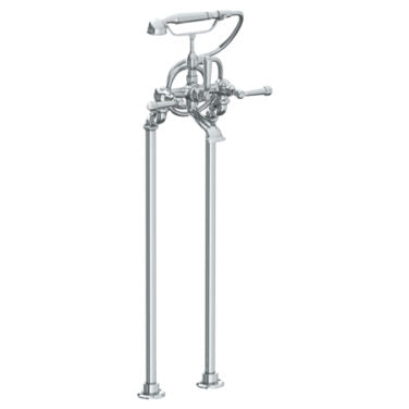 Watermark - Paris Floor Standing Bath Set with Hand Shower