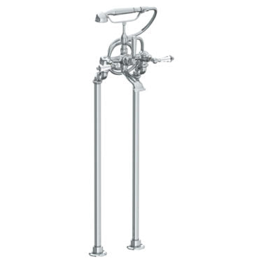 Watermark - Paris Floor Standing Bath Set with Hand Shower