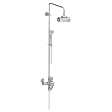 Watermark - Paris Wall Mounted Exposed Thermostatic Shower With Hand Shower Set