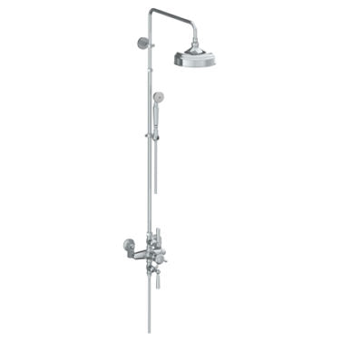 Watermark - Paris Wall Mounted Exposed Thermostatic Shower With Hand Shower Set