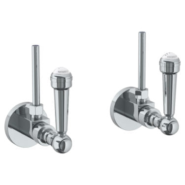 Watermark - Paris Lavatory Angle Stop Kit -1/2 Inch IPS x 3/8 Inch OD Compression