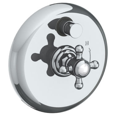 Watermark - Paris Wall Mounted Pressure Balance Shower Trim with Diverter, 7 Inch dia.