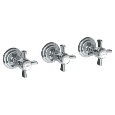 Watermark - Paris Wall Mounted 3-Valve Shower Trim