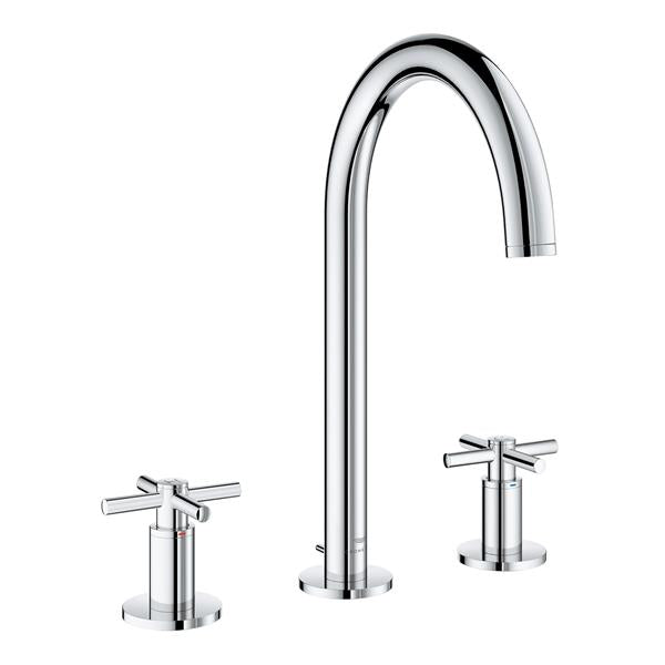 Grohe - 8-Inch Widespread 2-Handle L-Size Bathroom Faucet 1.2 GPM