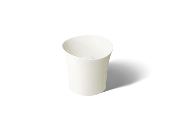 Kohler - Veil 16 Inch Round Vessel Bathroom Sink Or Pedestal Sink Basin No Overflow